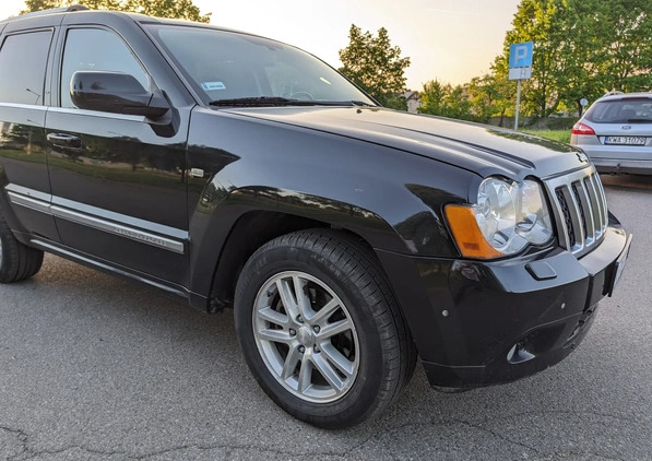 Jeep Grand Cherokee cena 29900 przebieg: 337000, rok produkcji 2008 z Kraków małe 301